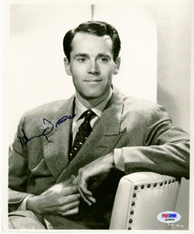 Henry Fonda Autographed 8X10 Photo 